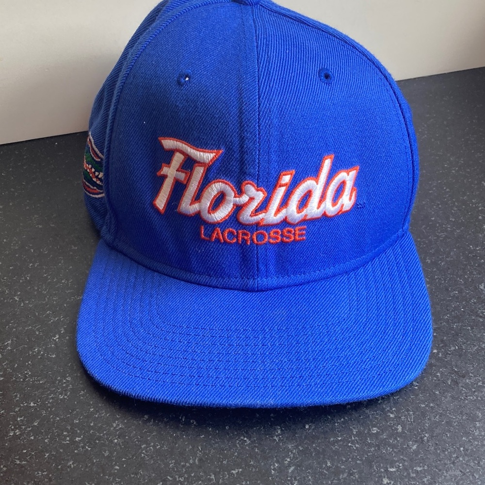 Nike Blue Cap with Orange Tag